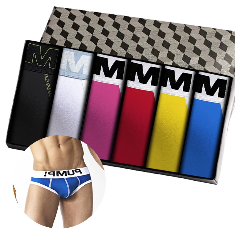 6Pcs Sexy Man Underwear Brief Men Underpants Cotton Low Waist Gay Panties Jockstrap Men's Briefs Gaysex Slip New Brand
6Pcs Sexy Man Underwear Brief Men Underpants Cotton Low Waist Gay Panties Jockstrap Men's Briefs Gaysex Slip New Brand