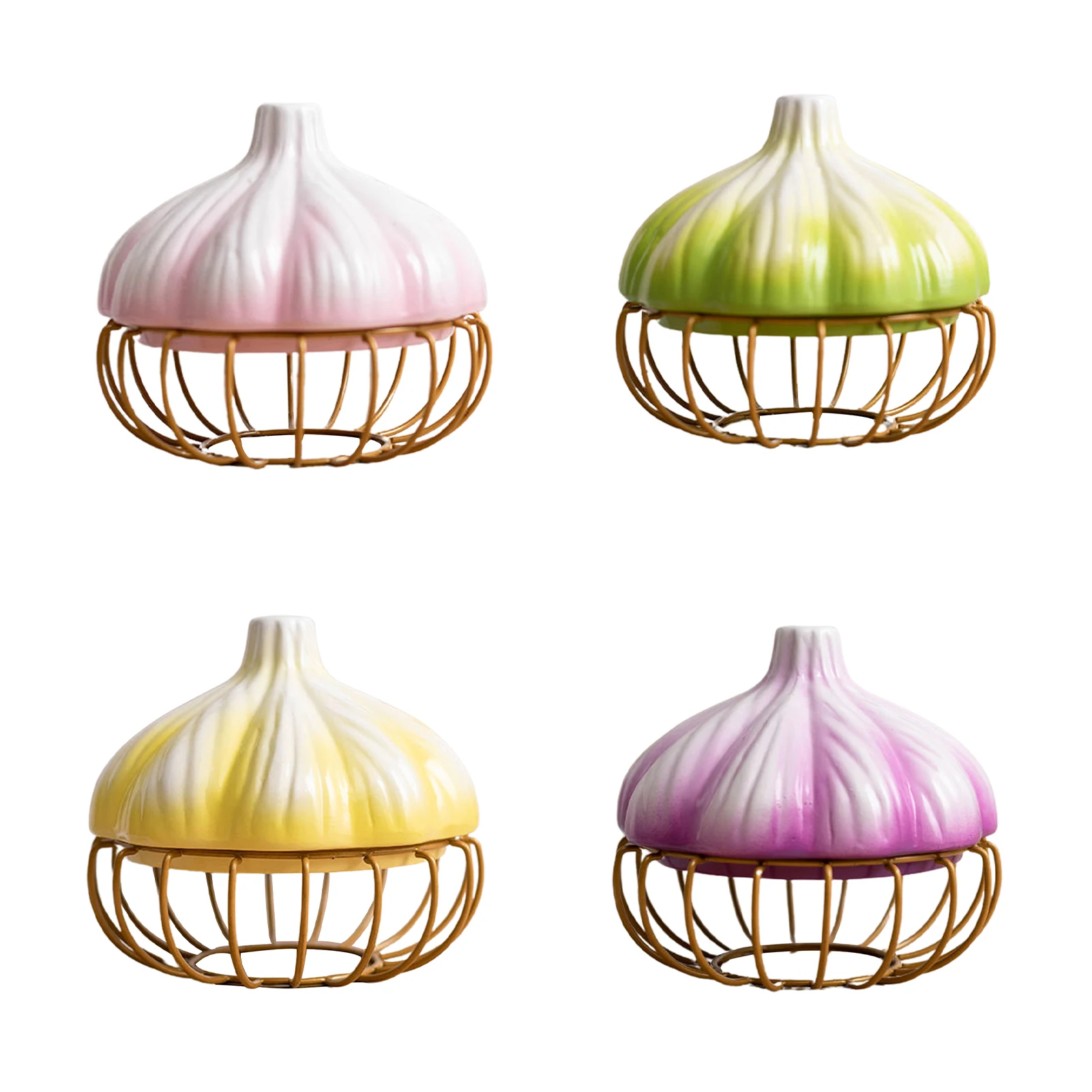 Garlic Design Ceramic Egg Storage Basket Creative Iron Eggs Storage Basket Metal Wire Hen Egg Basket Vegetables Container
Garlic Design Ceramic Egg Storage Basket Creative Iron Eggs Storage Basket Metal Wire Hen Egg Basket Vegetables Container