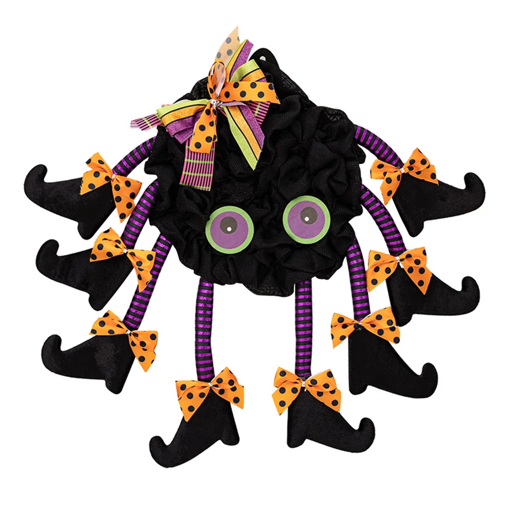 Wreath Halloween Garland Party Decoration Spider Garland Door Hanging Hanging Decor Happy Halloween Horror Witch Wreath
Wreath Halloween Garland Party Decoration Spider Garland Door Hanging Hanging Decor Happy Halloween Horror Witch Wreath