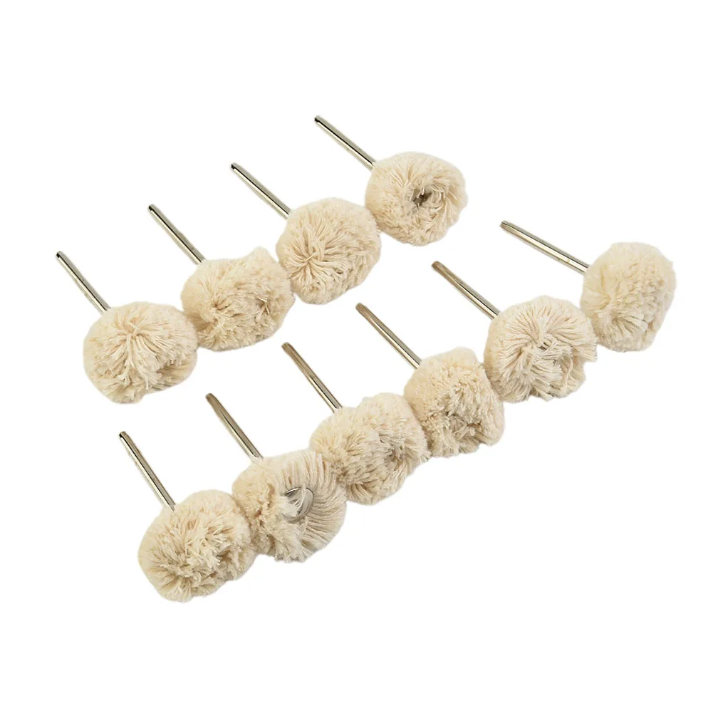 10pcs Polishing Wheel For Rotary Tools Accessories Double Cotton Thread Mounted Brush Polishing Abrasive Tools
10pcs Polishing Wheel For Rotary Tools Accessories Double Cotton Thread Mounted Brush Polishing Abrasive Tools