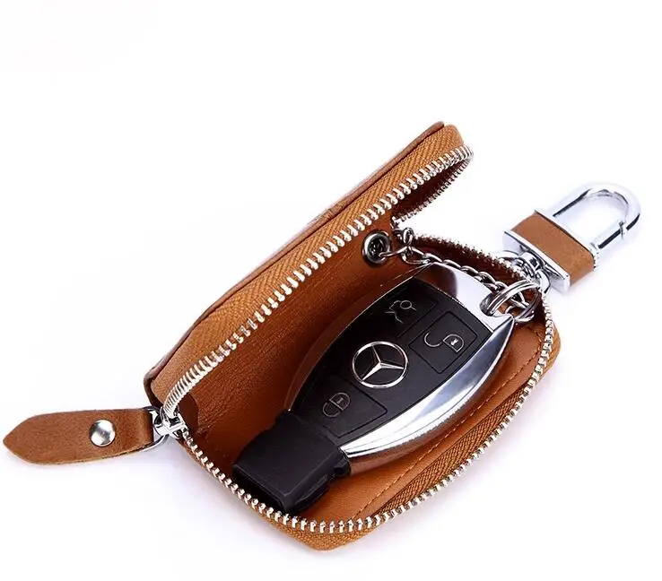 common use Leather car key case Lady Men car key protective cover Creative minimalist products NO.TXF-300
common use Leather car key case Lady Men car key protective cover Creative minimalist products NO.TXF-300