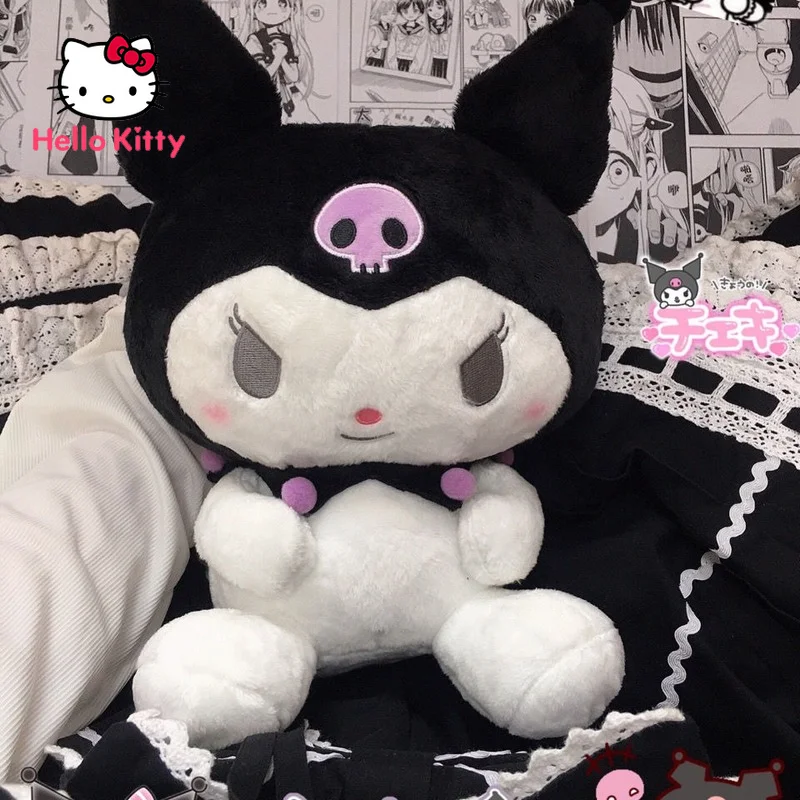 Плюшевая игрушечная кукла Hello Kitty Kuromi, подушка для спальни, гостиной, дивана, подушка для девочки, декоративное украшение для кровати, кукла
Плюшевая игрушечная кукла Hello Kitty Kuromi, подушка для спальни, гостиной, дивана, подушка для девочки, декоративное украшение для кровати, кукла
