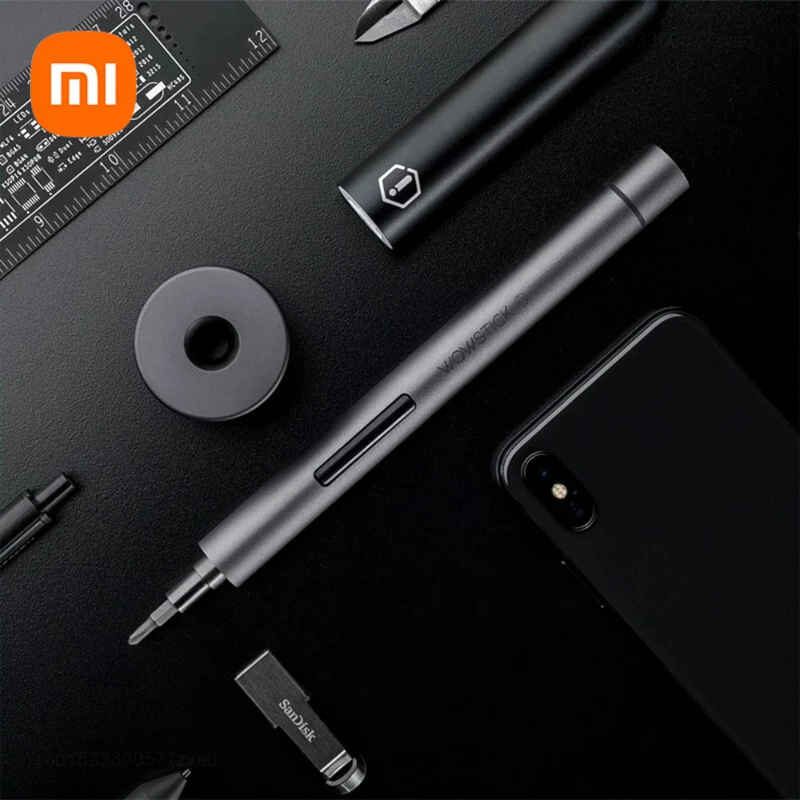 

Xiaomi 2023 New Wowstick 1F+ Pro Electric Precision Screwdriver Driver 64 In 1 Plus Cordless Charge LED Light Power Tools Set