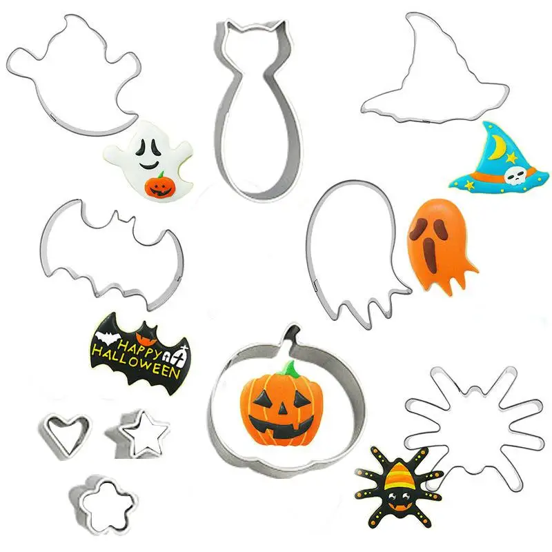 Halloween Clay Cutter Christmas Pattern For DIY Pottery Clay Biscuit Cake Decorating Cutting Die Mold Tools Craft Art Supply
Halloween Clay Cutter Christmas Pattern For DIY Pottery Clay Biscuit Cake Decorating Cutting Die Mold Tools Craft Art Supply