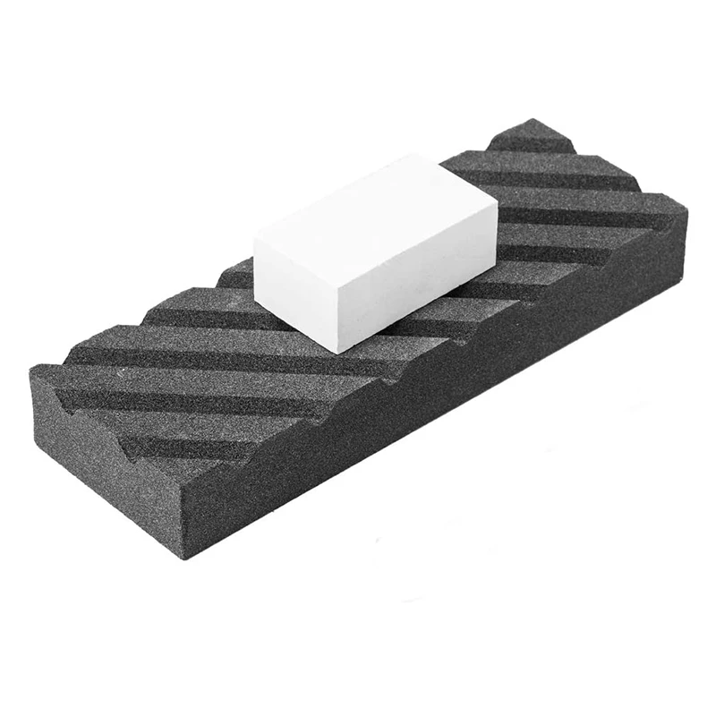 Dual Grit Coarse/Fine Flattening Stone Set - Two Sharpening Stones Flattener - Whetstone Fixer With Grooves
Dual Grit Coarse/Fine Flattening Stone Set - Two Sharpening Stones Flattener - Whetstone Fixer With Grooves