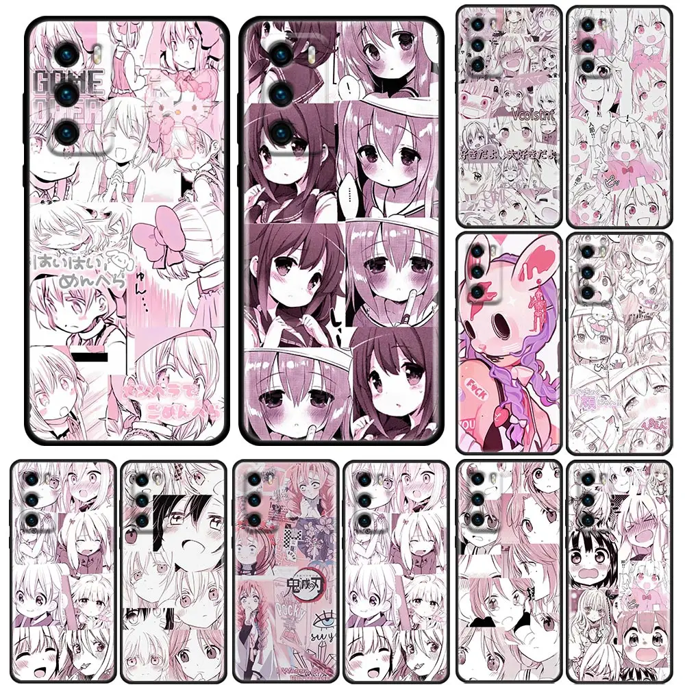 Pink Manga Cute Anime Kawaii Girl Silicone Phone Case For Huawei P30 P40 P20 P10 Lite P50 Pro P Smart Z 2019 Soft TPU Cover Case
Pink Manga Cute Anime Kawaii Girl Silicone Phone Case For Huawei P30 P40 P20 P10 Lite P50 Pro P Smart Z 2019 Soft TPU Cover Case