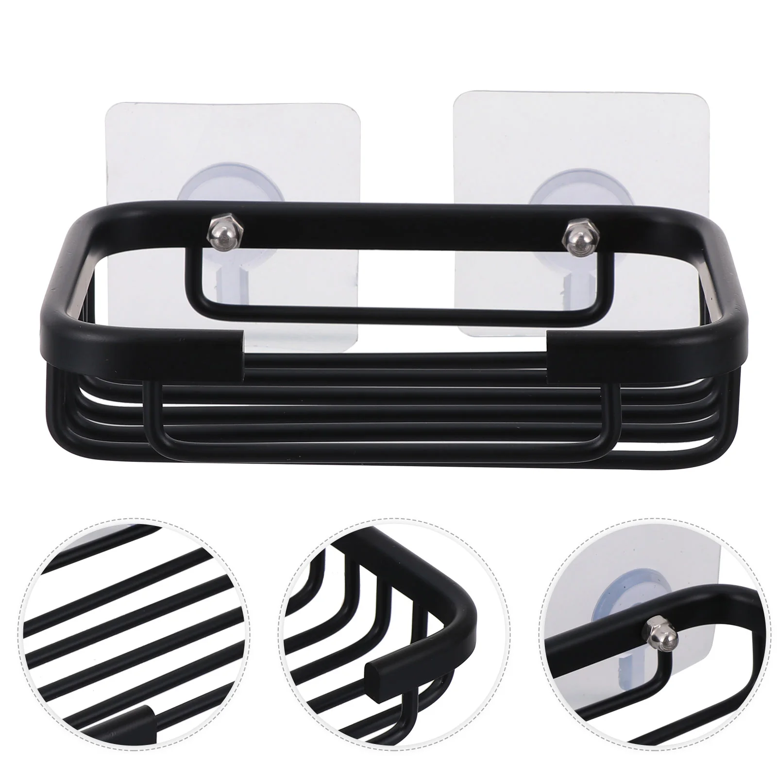 Black Serving Tray Soap Tray Soap Storage Rack Soap Holder Dish Wall Hanging Soap Dish Holder Soap Draining Dish
Black Serving Tray Soap Tray Soap Storage Rack Soap Holder Dish Wall Hanging Soap Dish Holder Soap Draining Dish