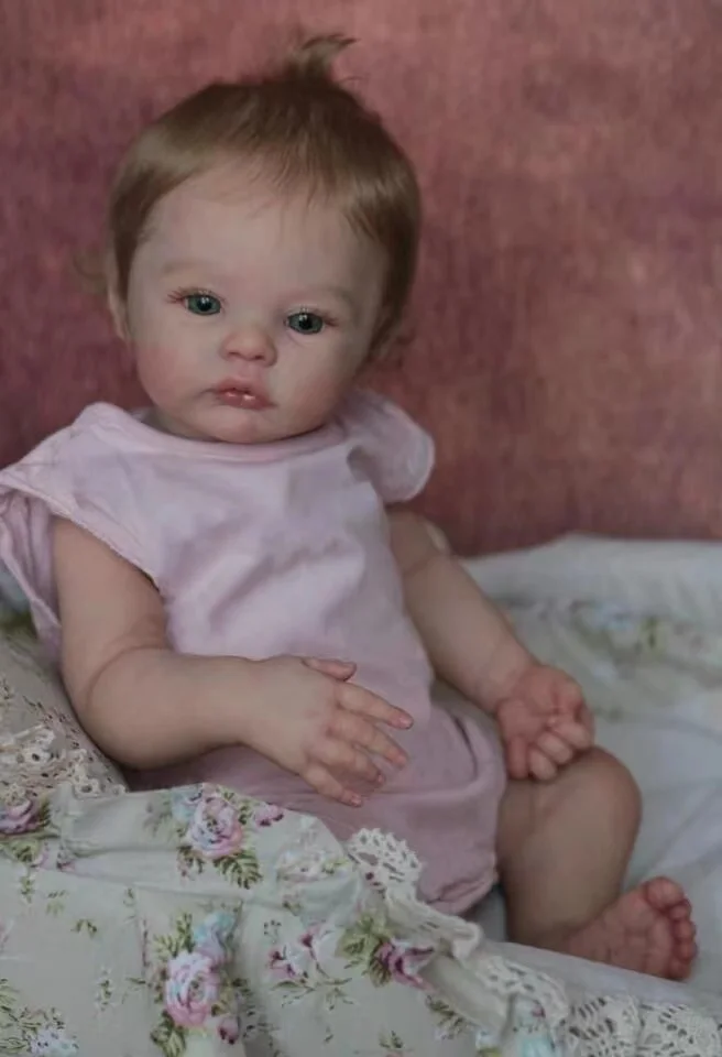 43 CM Meadow Bebe Reborn Doll 3D Marble Texture Skin Soft Vinyl Reborn Baby Doll Toy For Girl Dress Up Play Hous Boneca
43 CM Meadow Bebe Reborn Doll 3D Marble Texture Skin Soft Vinyl Reborn Baby Doll Toy For Girl Dress Up Play Hous Boneca