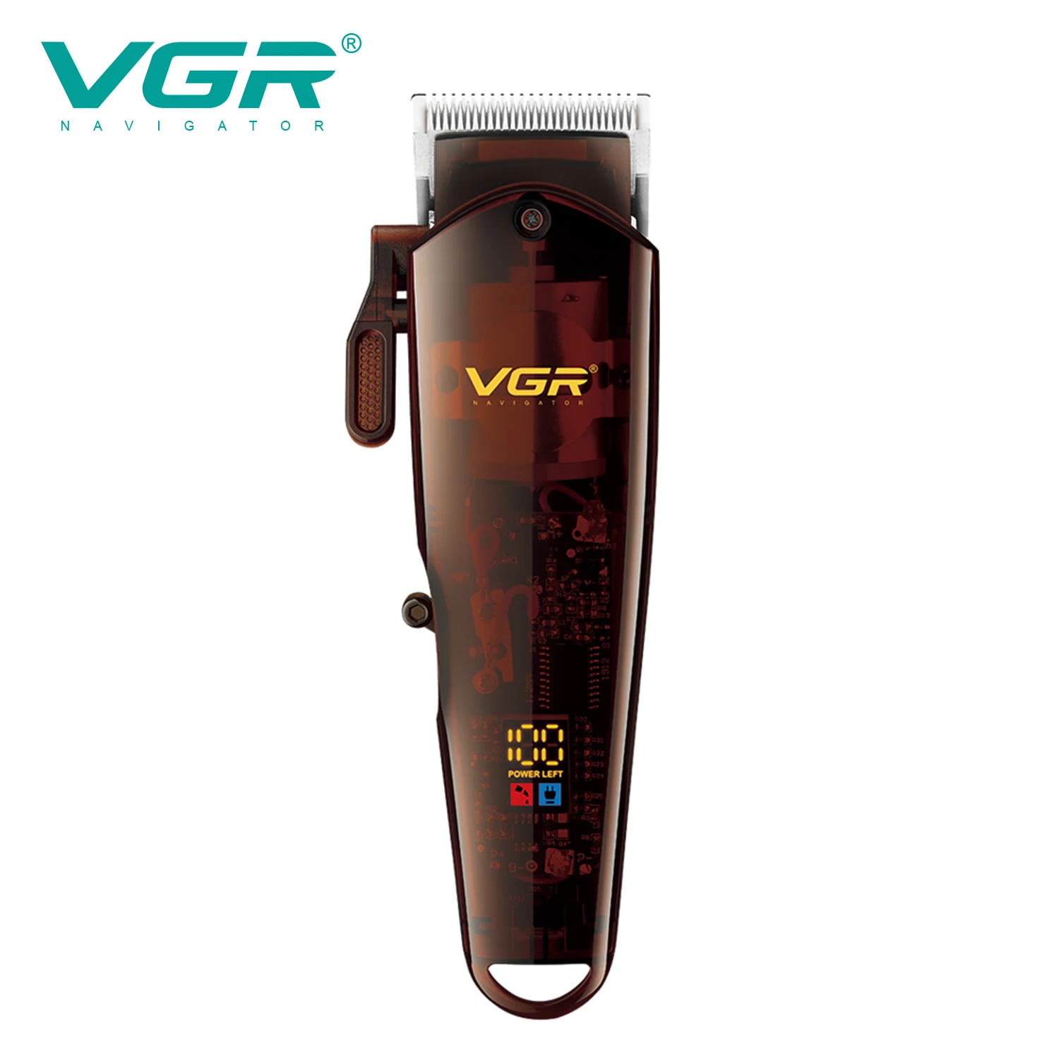 VGR Professional Hair Clipper Cordless Hair Cutting Machine Adjustable Haircut Machine Barber Rechargeable Trimmer for Men V-165
VGR Professional Hair Clipper Cordless Hair Cutting Machine Adjustable Haircut Machine Barber Rechargeable Trimmer for Men V-165