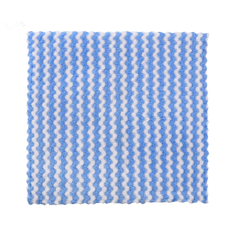 Household Striped Absorbent Kitchen Cleaning Cloth Hand Towel To Oil Dish Cloth Scouring Pad Lazy Rag Saliva Towel
Household Striped Absorbent Kitchen Cleaning Cloth Hand Towel To Oil Dish Cloth Scouring Pad Lazy Rag Saliva Towel
