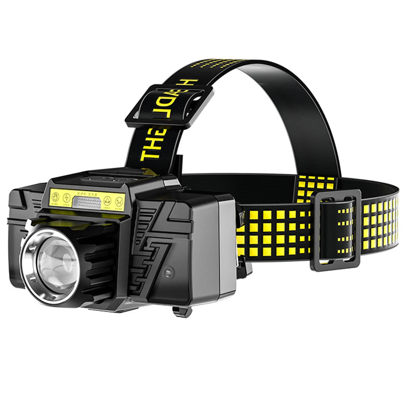 T65 Headlamp Flashlight, USB Rechargeable Led Head Lamp, Waterproof Headlight with 4 Modes and Adjustable Headband, Perfect
T65 Headlamp Flashlight, USB Rechargeable Led Head Lamp, Waterproof Headlight with 4 Modes and Adjustable Headband, Perfect