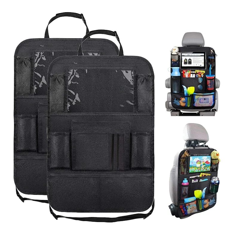 Car Backseat Organizer with Touch Screen Tablet Holder Storage Pockets Kick Mats Car Seat Back Protectors for Kids Toddlers
Car Backseat Organizer with Touch Screen Tablet Holder Storage Pockets Kick Mats Car Seat Back Protectors for Kids Toddlers