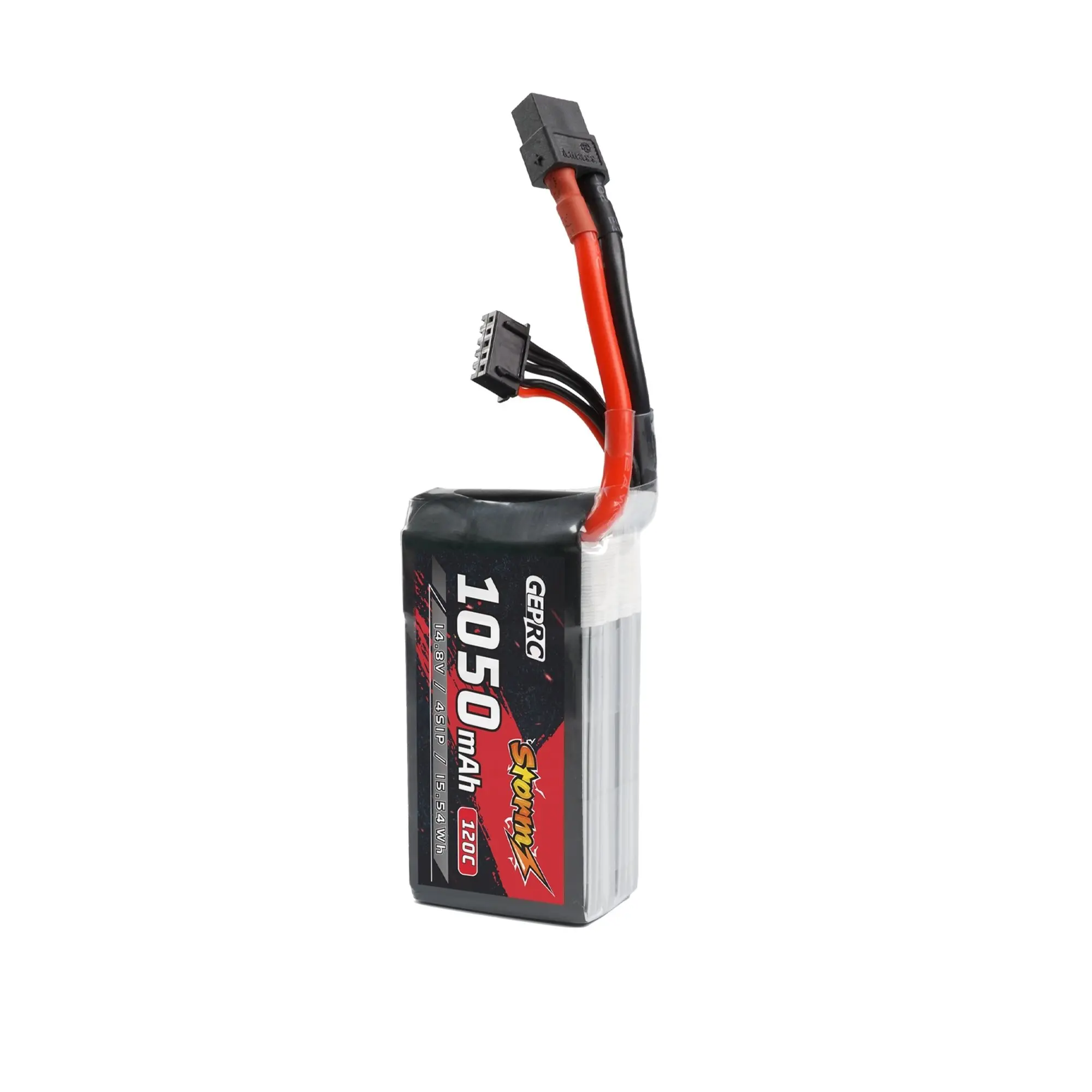 GEPRC Storm 4S 1050mAh 120C Lipo Battery Suitable For 3-5Inch Series Drone For RC FPV Quadcopter Freestyle Series Drone Parts
GEPRC Storm 4S 1050mAh 120C Lipo Battery Suitable For 3-5Inch Series Drone For RC FPV Quadcopter Freestyle Series Drone Parts