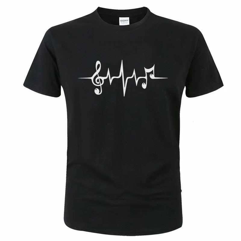 Music Pulse Heartbeat Notes T Shirt Men Summer Fashion Tops Cool Tee for Men Cotton T-Shirt Homme O Neck Sweatshirt
Music Pulse Heartbeat Notes T Shirt Men Summer Fashion Tops Cool Tee for Men Cotton T-Shirt Homme O Neck Sweatshirt