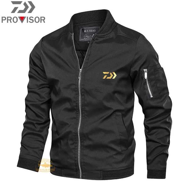DAIWA Fishing Jacket Autumn Thin Men's Outdoor Sports Fishing Jacket Climbing Climbing Collar Solid Color Jacket
DAIWA Fishing Jacket Autumn Thin Men's Outdoor Sports Fishing Jacket Climbing Climbing Collar Solid Color Jacket