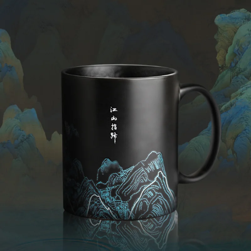Chinese Retro Mug Ceramic Magic Cup Thermal Color Changing Drinking Utensils Coffee Black Tea Mugs Unique For Friends Gift
Chinese Retro Mug Ceramic Magic Cup Thermal Color Changing Drinking Utensils Coffee Black Tea Mugs Unique For Friends Gift