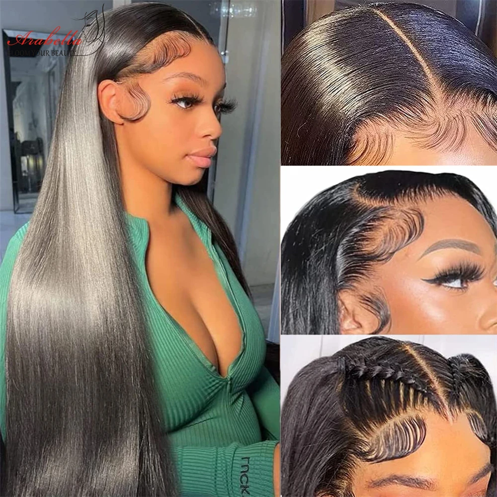Wear Go Glueless Wig Human Hair Ready To Wear For Black Women Brazilian Straight 4X4 5x5 Closure Pre Cut Pre-plucked Wigs
Wear Go Glueless Wig Human Hair Ready To Wear For Black Women Brazilian Straight 4X4 5x5 Closure Pre Cut Pre-plucked Wigs
