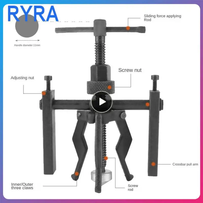 Bearing Puller Steel Small Puller Triangle Bearing Removal Tool Disassembly Tool Auto Gear Puller Multipurpose Heavy Duty
Bearing Puller Steel Small Puller Triangle Bearing Removal Tool Disassembly Tool Auto Gear Puller Multipurpose Heavy Duty