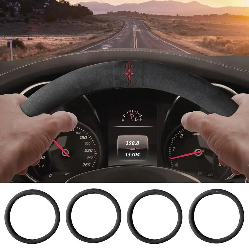 Universal Steering Wheel Cover Soft Fur Fabric Steering Wheel Cover Automotive Non Slip Steering Wheel Cover Car Accessory
Universal Steering Wheel Cover Soft Fur Fabric Steering Wheel Cover Automotive Non Slip Steering Wheel Cover Car Accessory