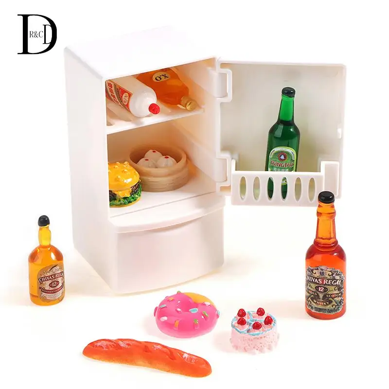 1:12 Dollhouse Miniature Kitchen White Fridge Refrigerator Freezer For Dolls Bedroom Decor Accessories Kids Toy
1:12 Dollhouse Miniature Kitchen White Fridge Refrigerator Freezer For Dolls Bedroom Decor Accessories Kids Toy
