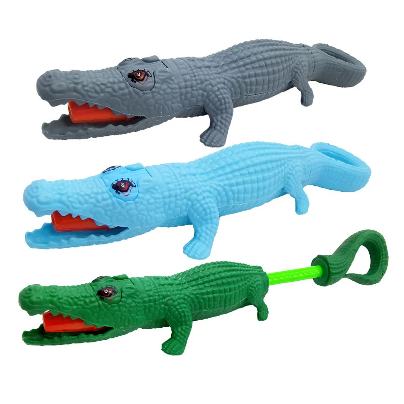 Детская игрушка для купания, водяной пистолет с крокодиловым узором, для мальчиков и девочек, летняя пляжная игрушка для игр на открытом воздухе
Детская игрушка для купания, водяной пистолет с крокодиловым узором, для мальчиков и девочек, летняя пляжная игрушка для игр на открытом воздухе
