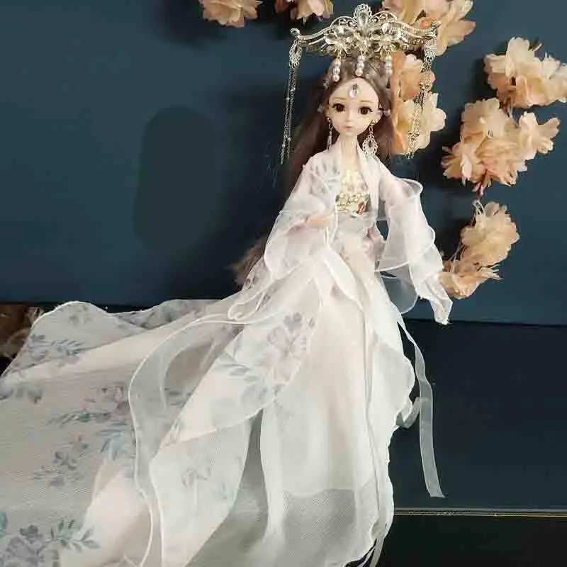 Kids Antique Handmade Doll Home Children's Chinese 30cm Ancient Costume Hanfu Princess Doll Girls Birthday Gift Decoration LE070
Kids Antique Handmade Doll Home Children's Chinese 30cm Ancient Costume Hanfu Princess Doll Girls Birthday Gift Decoration LE070
