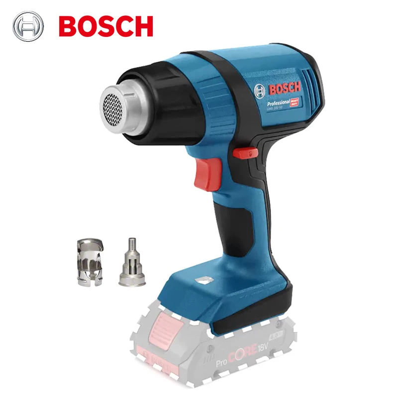 Bosch GHG 18V-50 Cordless Heat Gun 18V 300°C/500°C Rechargeable Regulating Lithium Battery Film Electric Baking Gun Tool Only
Bosch GHG 18V-50 Cordless Heat Gun 18V 300°C/500°C Rechargeable Regulating Lithium Battery Film Electric Baking Gun Tool Only