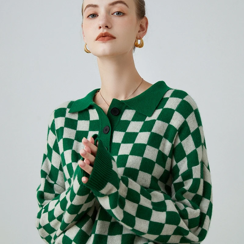 Hot Sale 2022 Autumn Winter New 100% Pure Cashmere Sweater Women's High Quality Soft Pullovers Loose Large Size Knitted Jumper
Hot Sale 2022 Autumn Winter New 100% Pure Cashmere Sweater Women's High Quality Soft Pullovers Loose Large Size Knitted Jumper