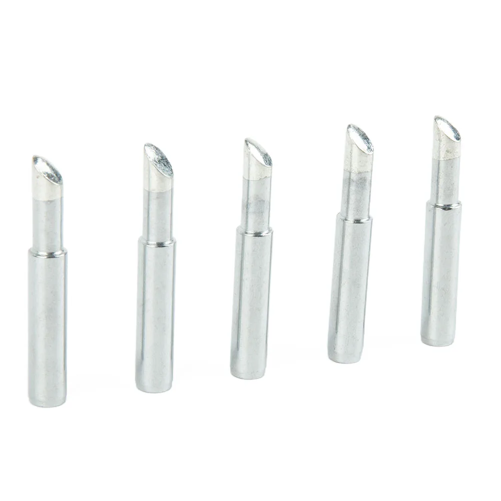 5pcs Soldering Iron Tips 900M-T-5C Soldering Iron Pure Copper Lead-free For 936 Thick Terminals Circuit Boards Power Tool Parts
5pcs Soldering Iron Tips 900M-T-5C Soldering Iron Pure Copper Lead-free For 936 Thick Terminals Circuit Boards Power Tool Parts