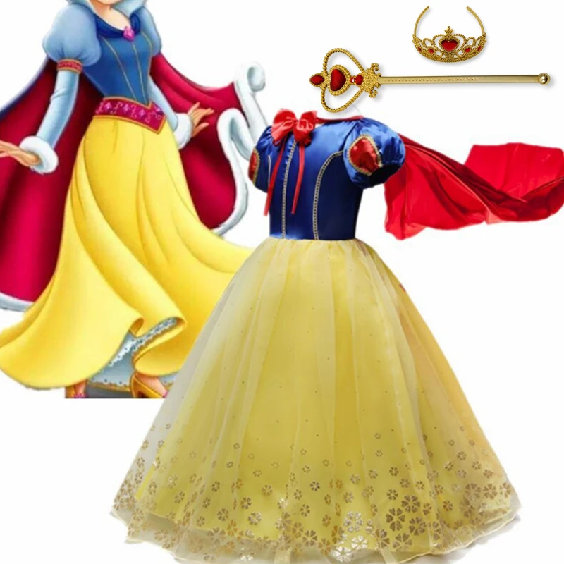 Kids Cosplay Dress for Girl Princess Costume for Children Disguise Party Fancy Birthday Dress Up with Cloak Lace Tutu Dresses
Kids Cosplay Dress for Girl Princess Costume for Children Disguise Party Fancy Birthday Dress Up with Cloak Lace Tutu Dresses