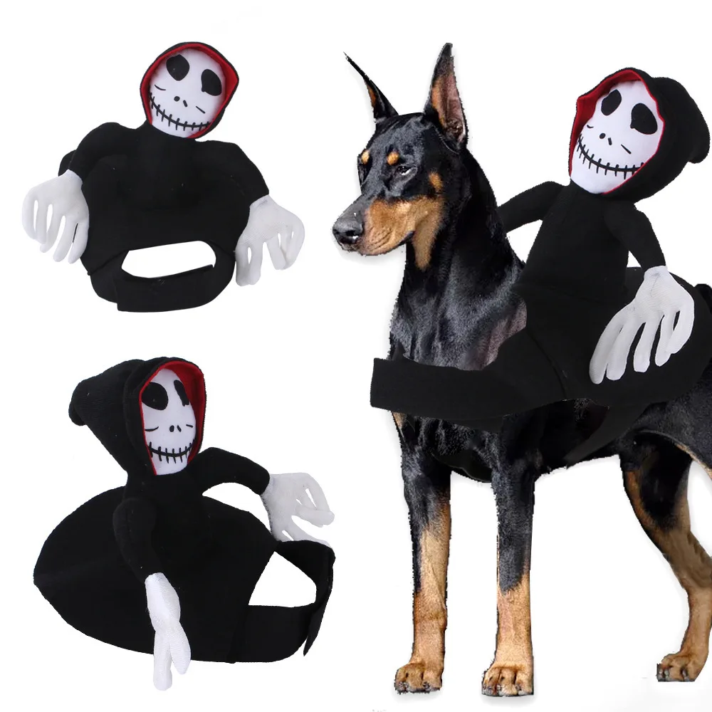 Funny Pet Halloween Costume Horrible Ghost Cosplay Cloth Halloween Party Dress Up for Small Medium Large Dog Pet Accessories
Funny Pet Halloween Costume Horrible Ghost Cosplay Cloth Halloween Party Dress Up for Small Medium Large Dog Pet Accessories
