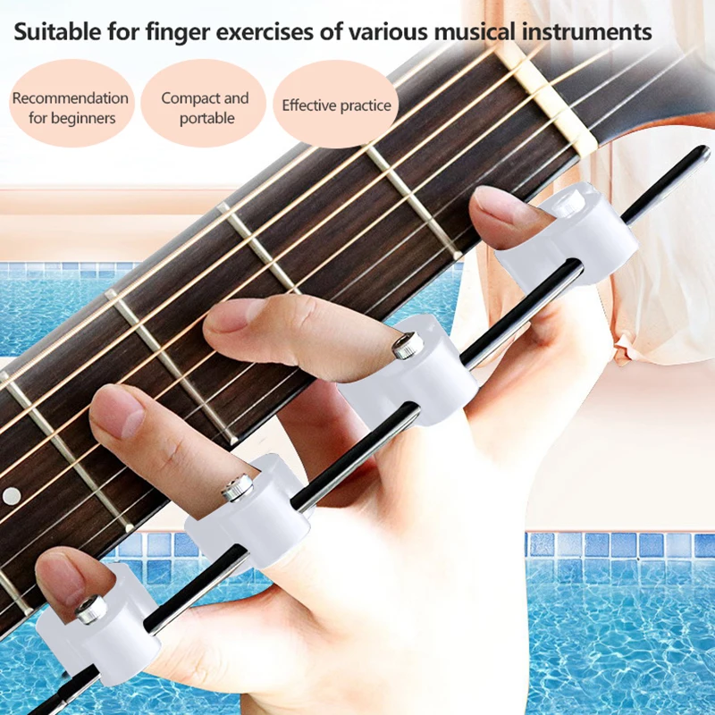 Adjustable Finger Expander Guitar Training Span Trainer Finger Solid Color For Musical Instrument
Adjustable Finger Expander Guitar Training Span Trainer Finger Solid Color For Musical Instrument