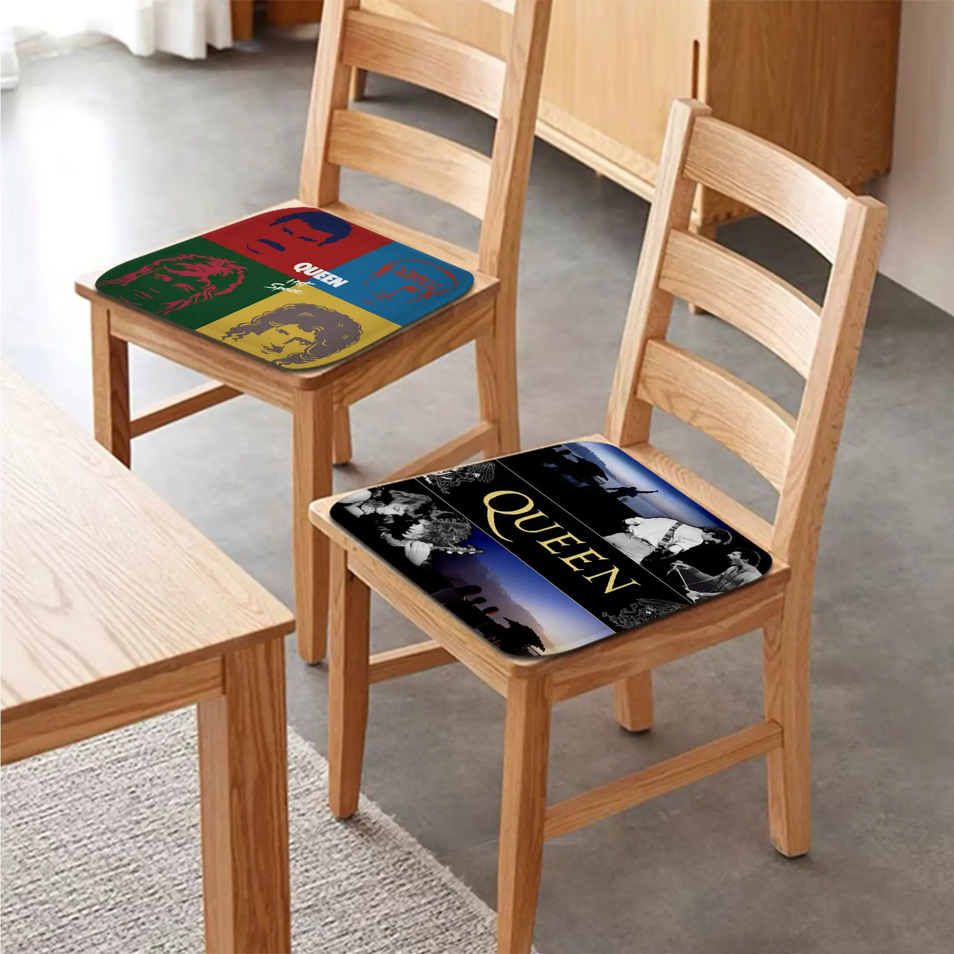 Bohemian Rhapsody Queen Freddie Mercury Musical Decorative Chair Mat Soft Pad Seat For Dining Patio Office Garden Decor Tatami
Bohemian Rhapsody Queen Freddie Mercury Musical Decorative Chair Mat Soft Pad Seat For Dining Patio Office Garden Decor Tatami