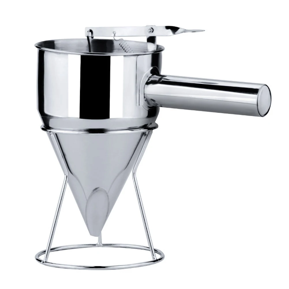 Multifunctional Stainless Steel Funnel Takoyaki Cooking Funne Pancake Batter Maker Octopus Fish Ball Home Kitchen Baking Tools
Multifunctional Stainless Steel Funnel Takoyaki Cooking Funne Pancake Batter Maker Octopus Fish Ball Home Kitchen Baking Tools