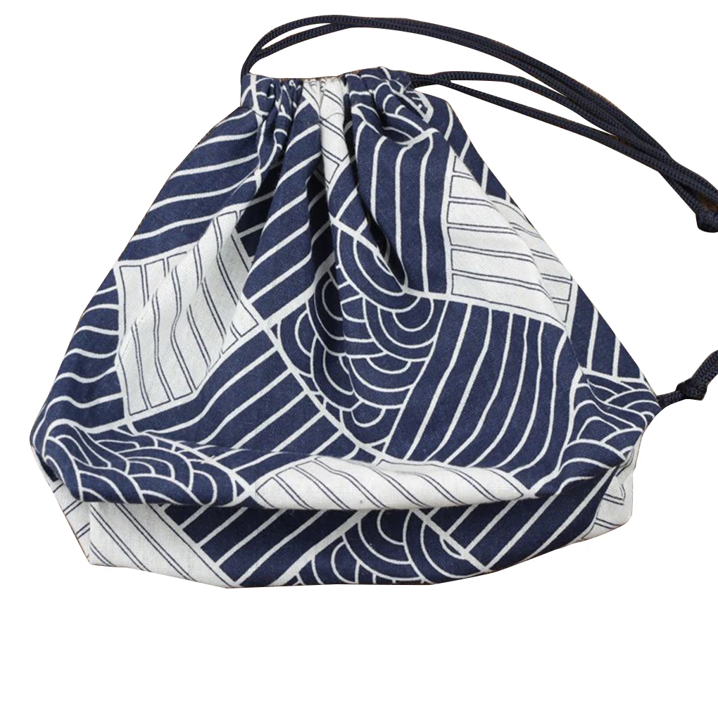 Simple Style Lunch Box Pouch Drawstring Cloth Cotton Linen Lunch Bag Snack Tote Organizer
Simple Style Lunch Box Pouch Drawstring Cloth Cotton Linen Lunch Bag Snack Tote Organizer
