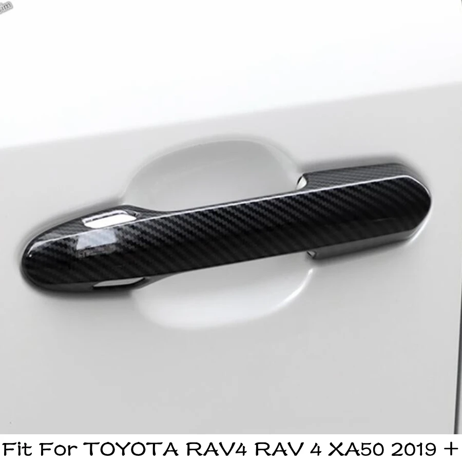 Chrome Side Door Pull Doorknob Handle Decoration Cap Cover Trim 4PCS For TOYOTA RAV4 RAV 4 XA50 2019 - 2022 ABS Exterior Parts
Chrome Side Door Pull Doorknob Handle Decoration Cap Cover Trim 4PCS For TOYOTA RAV4 RAV 4 XA50 2019 - 2022 ABS Exterior Parts