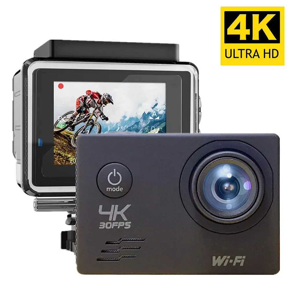 2.0" H16-6S Action Camera HD 720P Waterproof DVR Wifi Sport Camera Remote Control Action Dash Cam Loop Recording Video Camc
2.0" H16-6S Action Camera HD 720P Waterproof DVR Wifi Sport Camera Remote Control Action Dash Cam Loop Recording Video Camc