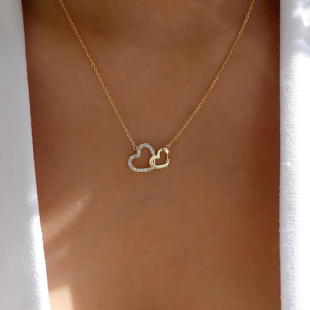 Gargantillas Corrente Feminina Heart Necklaces for Women Girls Korean Fashion Collier Bijoux Femme Collares Para Mujer Cadena
Gargantillas Corrente Feminina Heart Necklaces for Women Girls Korean Fashion Collier Bijoux Femme Collares Para Mujer Cadena
