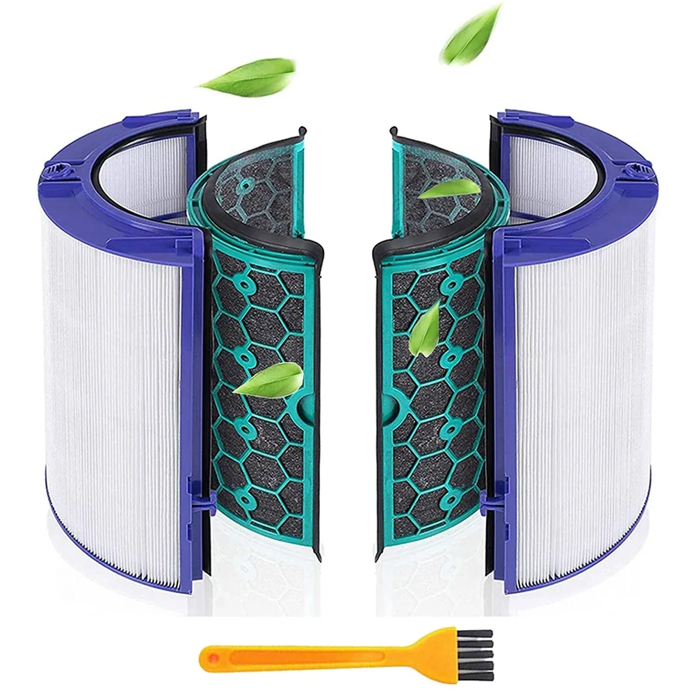 HEPA Filter Replacement for Dyson HP04 TP04 DP04 TP05 HP05 Pure Cool Air Purifier Fan and Inner Activated Carbon Filter
HEPA Filter Replacement for Dyson HP04 TP04 DP04 TP05 HP05 Pure Cool Air Purifier Fan and Inner Activated Carbon Filter