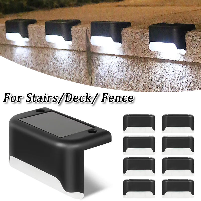 Solar Deck Lights Stair Outdoor Lamp Waterproof Step Lights For Fence Patio Path Yard Pathway Garden Decor 4/10/20pcs
Solar Deck Lights Stair Outdoor Lamp Waterproof Step Lights For Fence Patio Path Yard Pathway Garden Decor 4/10/20pcs