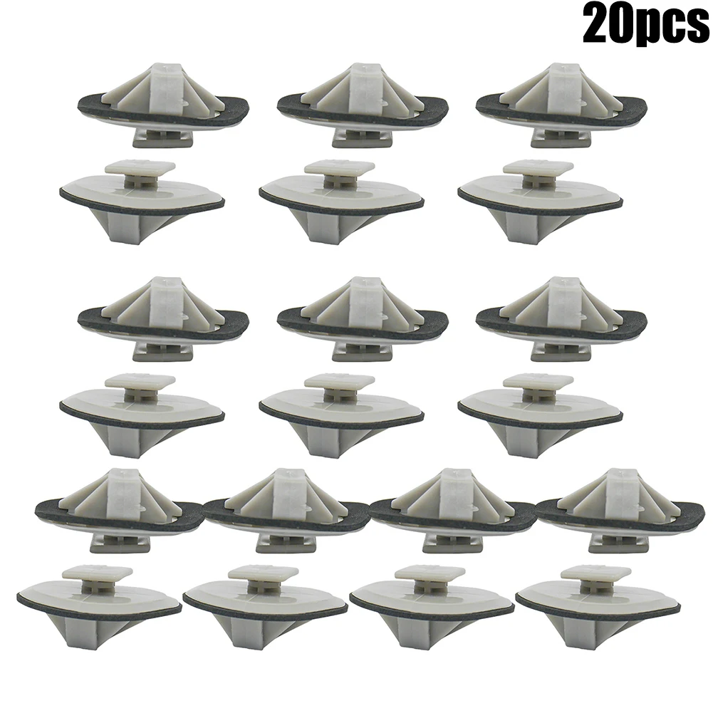 Set Molding Retainer Clips Set Stem Length: 10mm Side Skirt Rocker ABS Plastic Color: Gray Fits Hole Size: 26mm
Set Molding Retainer Clips Set Stem Length: 10mm Side Skirt Rocker ABS Plastic Color: Gray Fits Hole Size: 26mm