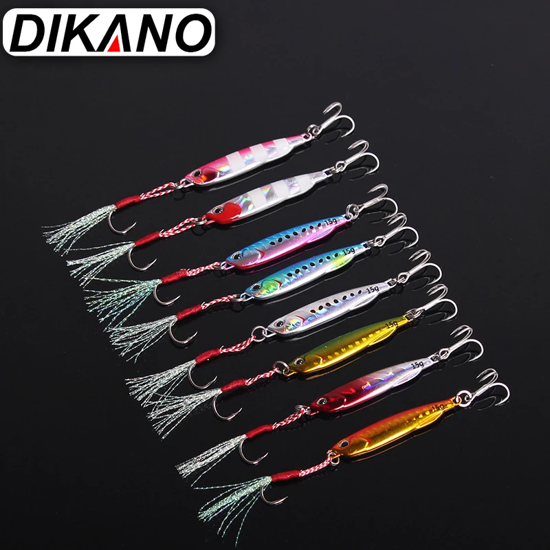 15g-60g Fishing Lure Luminous Slow Sinking Wobbler Hard Bait Winter Sea Fishing Tackle Accessories With Fishing Hooks
15g-60g Fishing Lure Luminous Slow Sinking Wobbler Hard Bait Winter Sea Fishing Tackle Accessories With Fishing Hooks