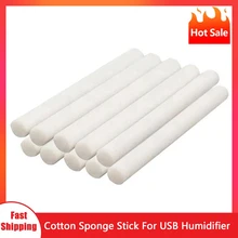 10Pcs/Pack Humidifier Filter Special Replacement Cotton Sponge Stick For USB Humidifier Aroma Diffuser Mist Maker Air Humidifier
