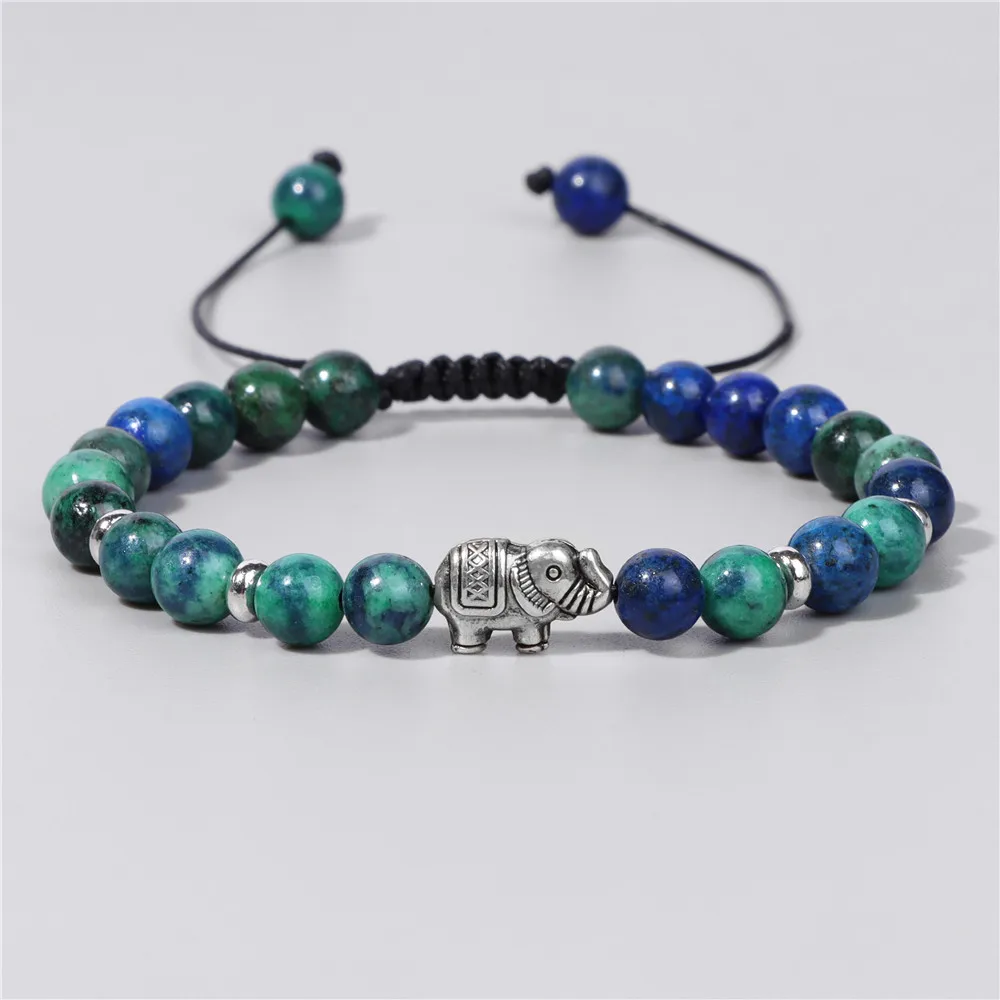 Плетеный браслет из натурального камня, 6 мм бусины, очаровательный браслет, милые браслеты со слоном, пегантские браслеты для мужчин и женщ...
Плетеный браслет из натурального камня, 6 мм бусины, очаровательный браслет, милые браслеты со слоном, пегантские браслеты для мужчин и женщ...