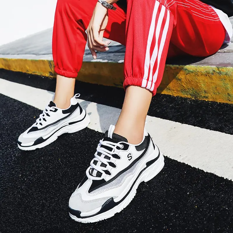 Black Platform Sports Shoes Woman Casual Female Platform Sneakers Sneakers Sport Running Shoes Women Athletic
Black Platform Sports Shoes Woman Casual Female Platform Sneakers Sneakers Sport Running Shoes Women Athletic