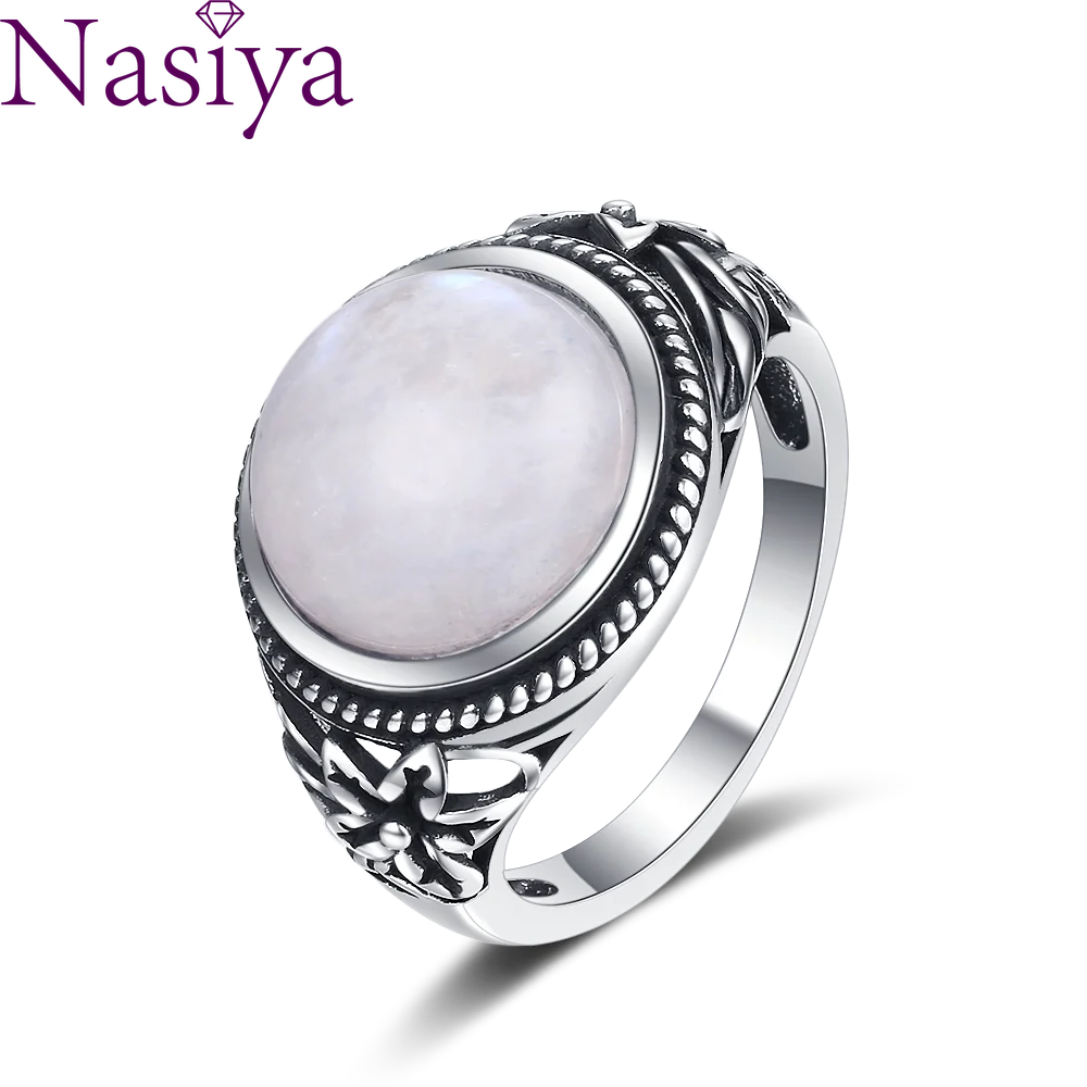 Новейшие серебряные кольца с натуральным лунным камнем в стиле ретро с цветами для женщин драгоценный камень ювелирные изделия для вечерни...
Новейшие серебряные кольца с натуральным лунным камнем в стиле ретро с цветами для женщин драгоценный камень ювелирные изделия для вечерни...
