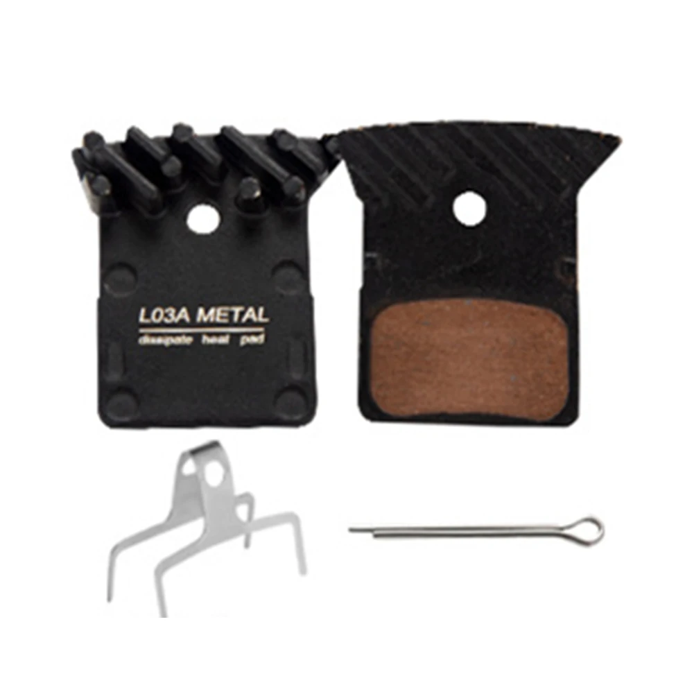 1 Pair MTB Bike L03A Disc Brake Pad Full Metal Cooling Fin Ice Tech Bicycle Disc Brake Pads For-Shimano SLX Deore XT XTR M8000
1 Pair MTB Bike L03A Disc Brake Pad Full Metal Cooling Fin Ice Tech Bicycle Disc Brake Pads For-Shimano SLX Deore XT XTR M8000
