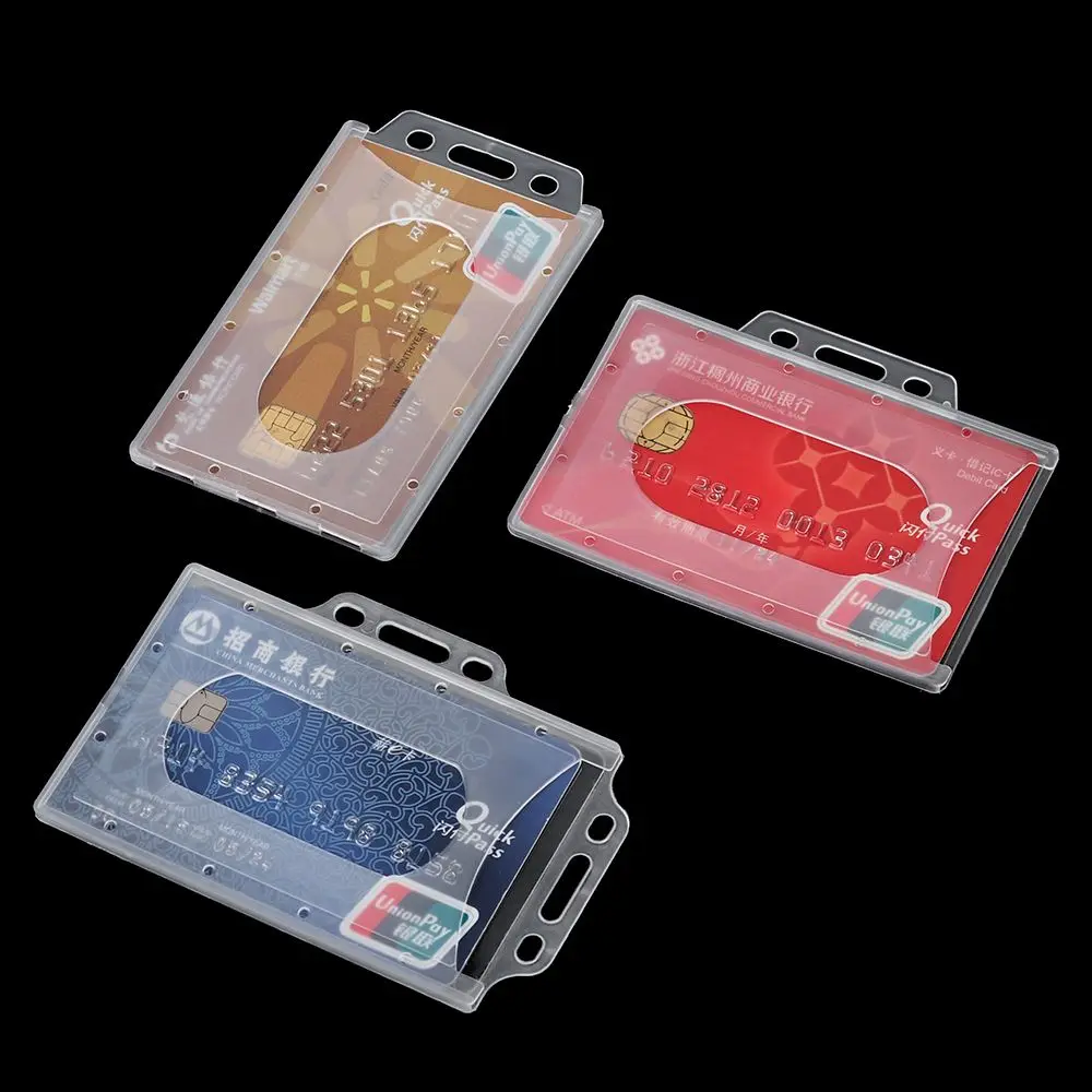 Hard Plastic Unisex Protector Cover Office School Multi-use Badge Card Sleeve Name Card Work Card Holders ID Card Pouch
Hard Plastic Unisex Protector Cover Office School Multi-use Badge Card Sleeve Name Card Work Card Holders ID Card Pouch