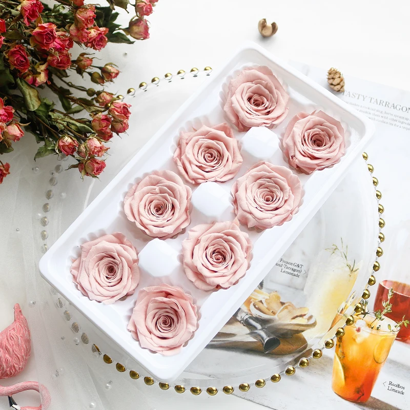 Preserved Fresh Rose Floral Arrangement Natural Long Last Rose Head DIY Fower Material Girlfriend gift Wedding Rose Decor 10pcs
Preserved Fresh Rose Floral Arrangement Natural Long Last Rose Head DIY Fower Material Girlfriend gift Wedding Rose Decor 10pcs