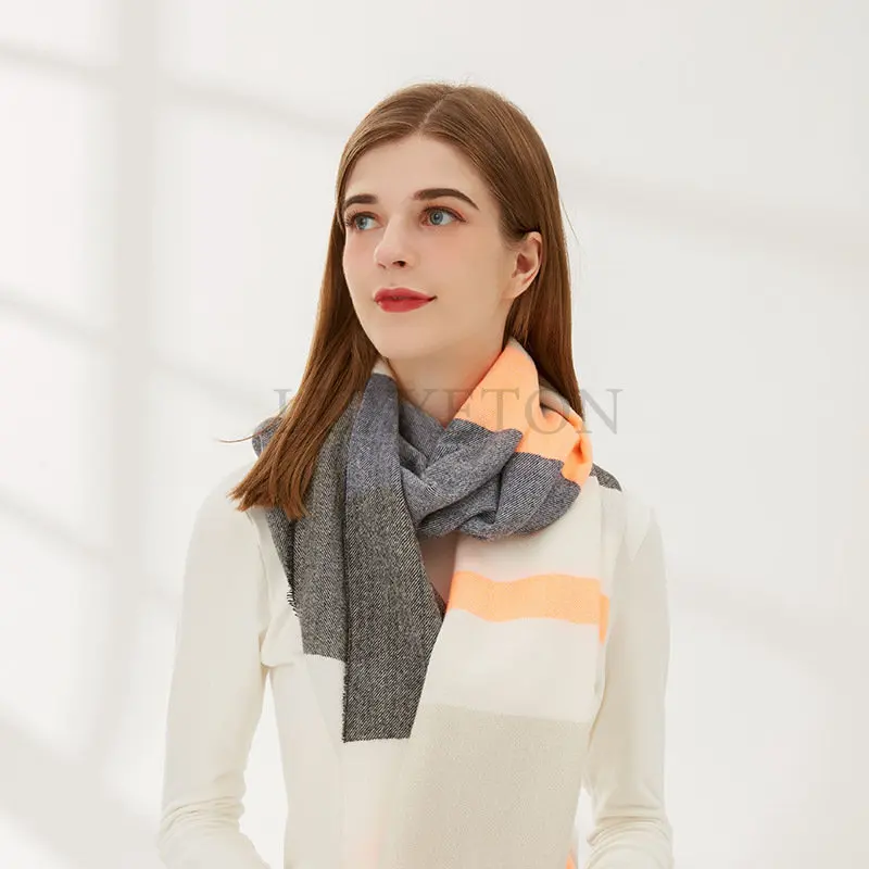 Sweet Scarf for Women New Autumn Winter 2022 Warm Fashionable Shawl Cashmere Luxury Brand for Lady Pashimina Japan Korea 
Sweet Scarf for Women New Autumn Winter 2022 Warm Fashionable Shawl Cashmere Luxury Brand for Lady Pashimina Japan Korea